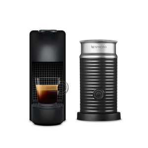 ESSENZA MINI & AEROCCINO 3 BLACK BUNDLE