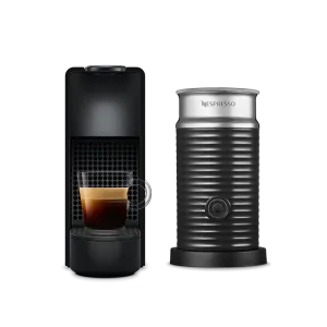 ESSENZA MINI & AEROCCINO 3 BLACK BUNDLE