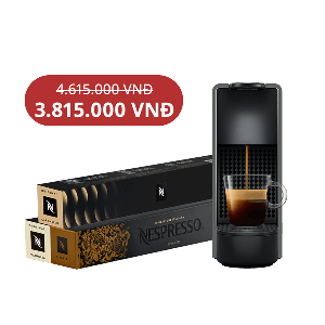 ESSENZA MINI BLACK & COMBO NAPOLI - VANIGLIA - CARAMELLO